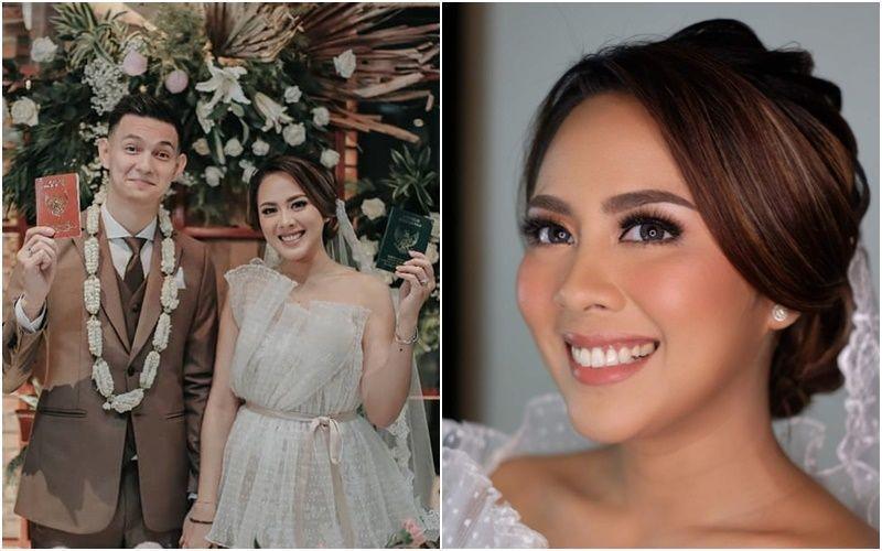 Inspirasi Gaun & Makeup Pernikahan Nabila Faisal, Istri Marcell Darwin