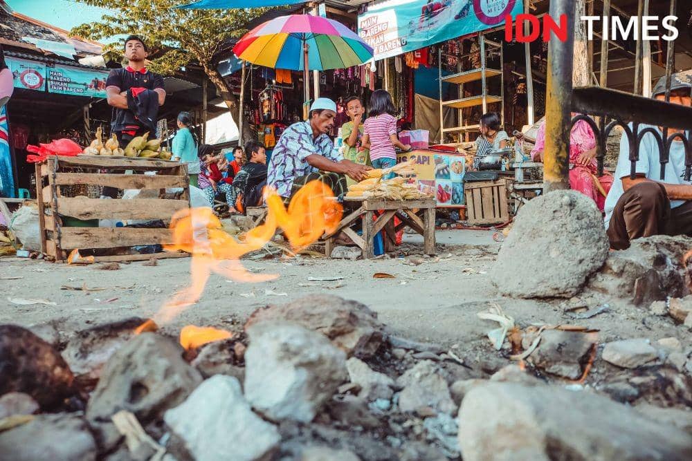 Suasana wisata Api Tak Kunjung Padam di Pamekasan, Madura. (IDN Times/Reza Iqbal)