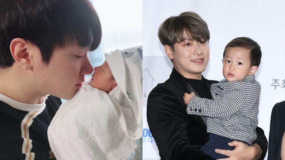 10 Potret Minhwan FT Island Momong Putra Sulung, Ayah Idaman!