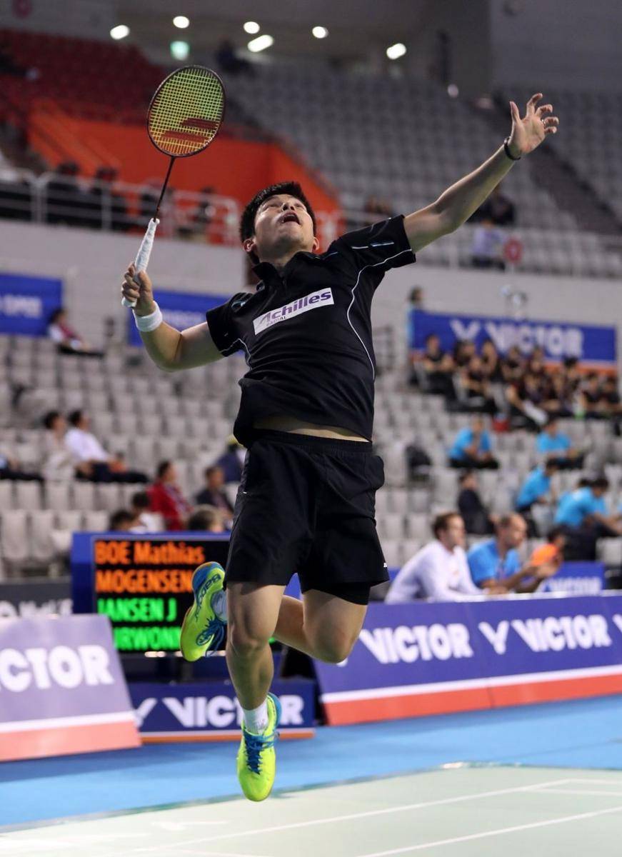 Salah satu pemain Jerman, Jones Ralfy Jansen merupakan pemain berdarah Indonesia.   bwfbadminton.com