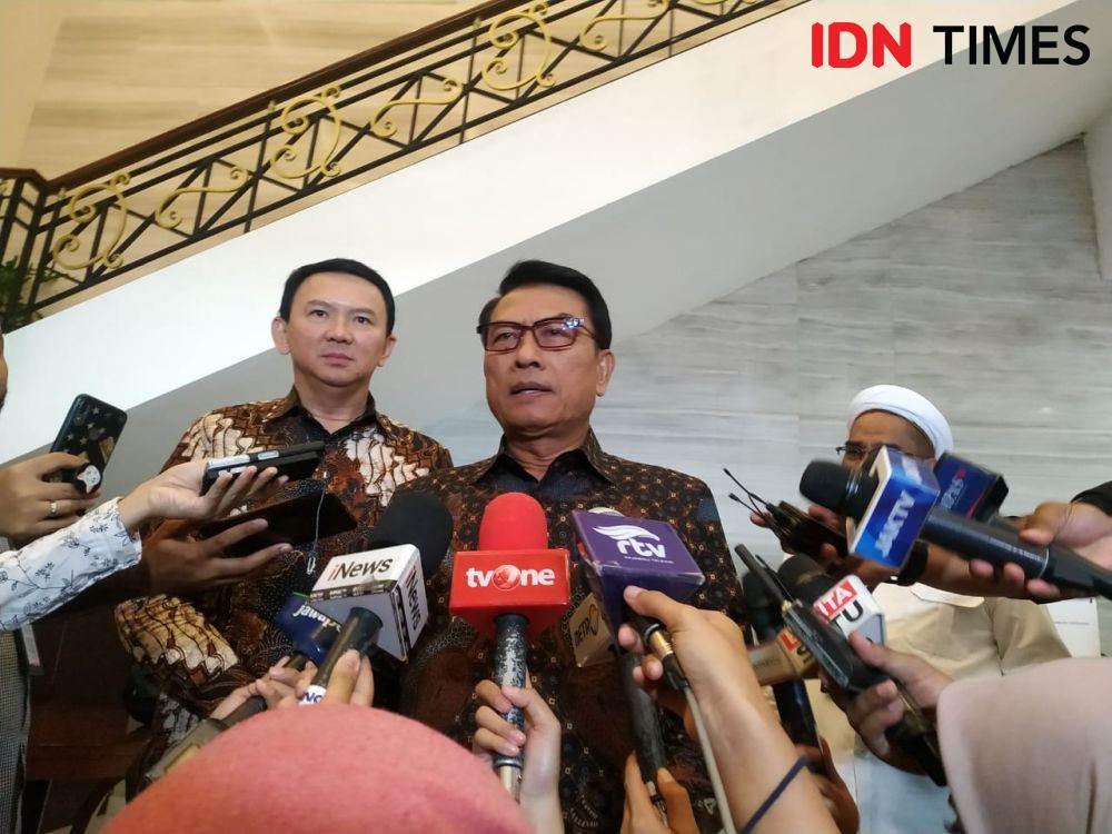 Ahok Temui Moeldoko di Istana, Siap 'Gigit' Mafia Migas