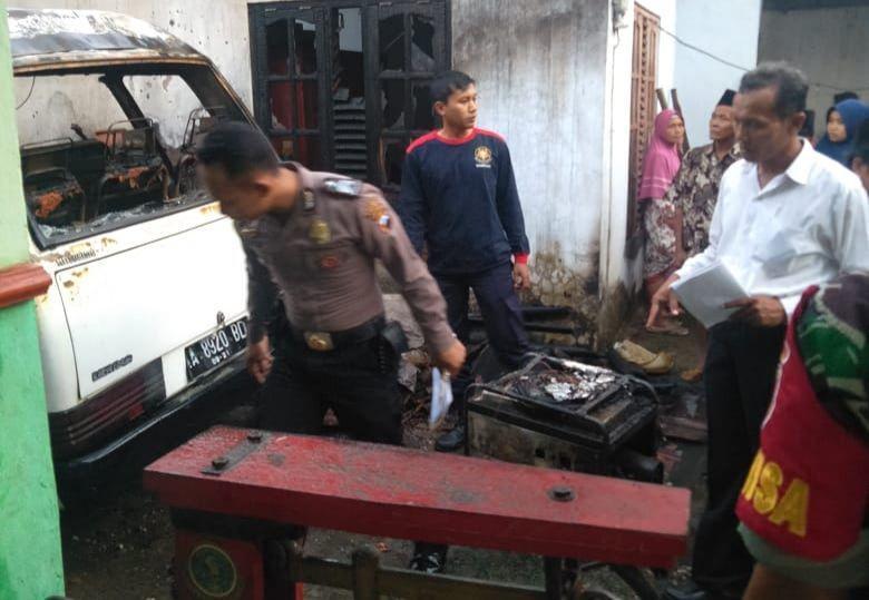 Kebakaran Pom Mini di Kebumen, Korban Terbakar Lari Nyebur Sungai