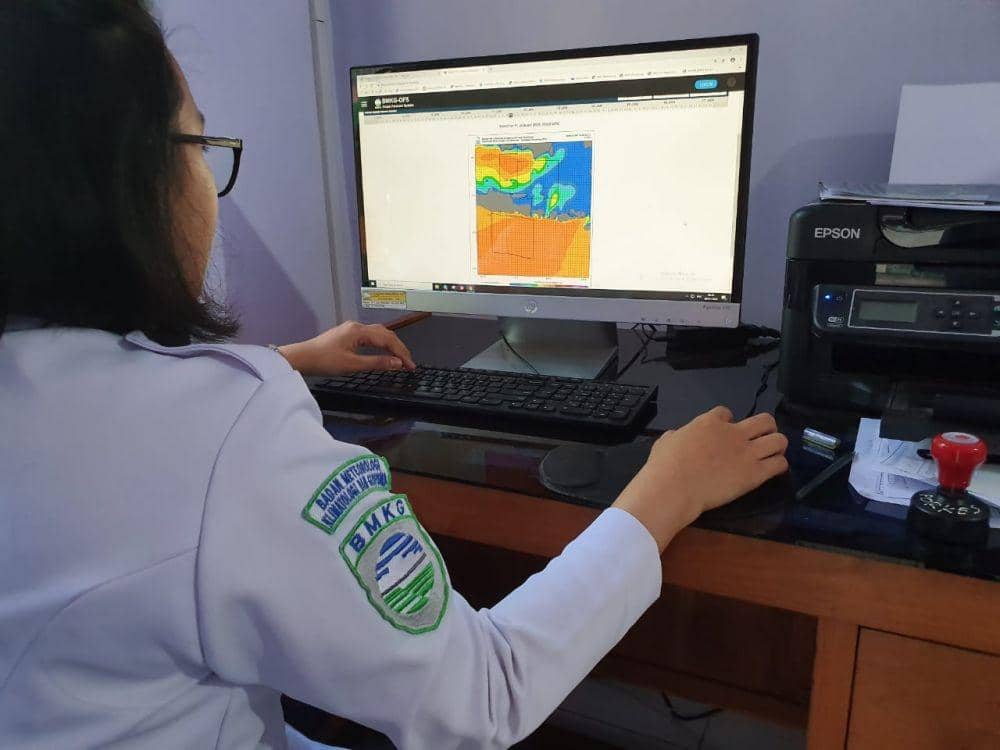 Prakirawan BMKG Banyuwangi menyebut cuaca ekstrim akibat siklon tropis akan berlangsung hingga tiga hari ke depan. IDN Times/Istimewa