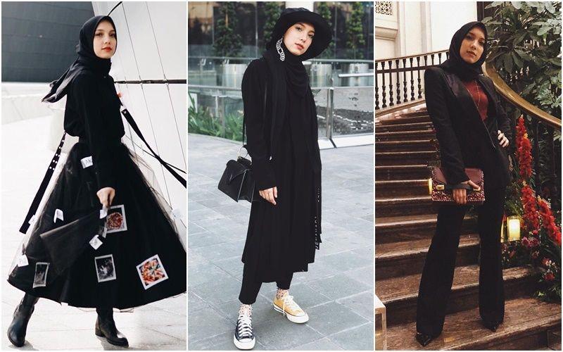 10 Gaya Edgy hingga Formal ala Jenahara, Cocok buat Pencinta Hitam