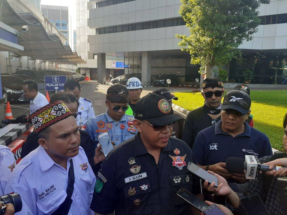Ketua Presidium Gabungan Aksi Roda Dua (Garda) Igun Wicaksono. (IDN Times/Denny Adhietya)