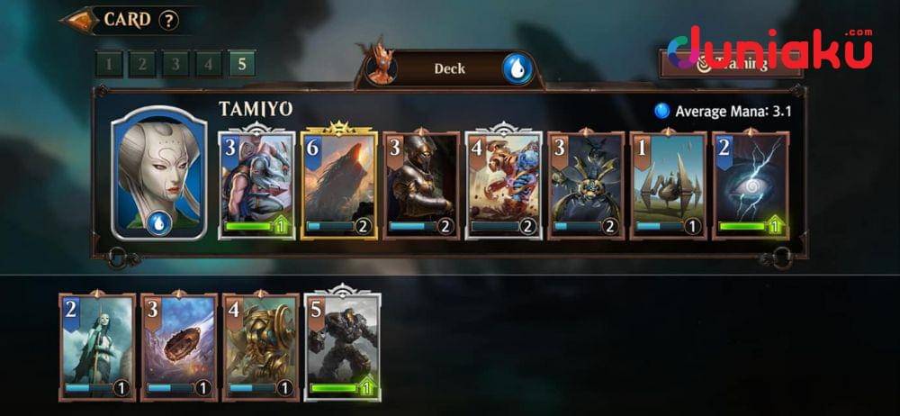 Deck mana blue Tamiyo. duniaku.com/Adhitya Daniel