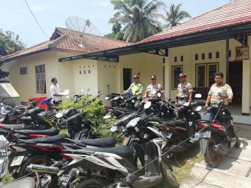 Pembalap Liar di Kebumen Kocar-kacir, Motor Ditinggal di Semak-semak