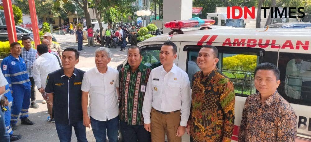 Wagub Ijeck Ingin 21 PMI Kecamatan Punya Mobil Jenazah