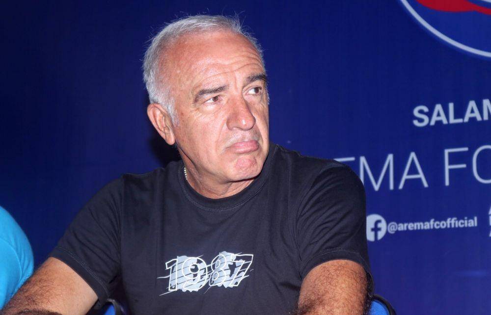 Mario Gomez mengakui Arema FC memiliki pemain lokal bagus. IDN Times/ Alfi Ramadana
