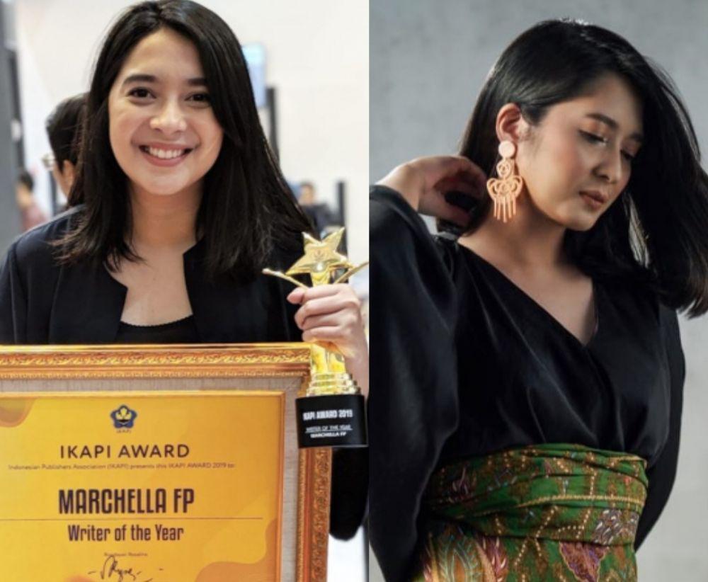 10 Potret Marchella FP Penulis Novel NKCTHI, Manis dan Bersahaja!
