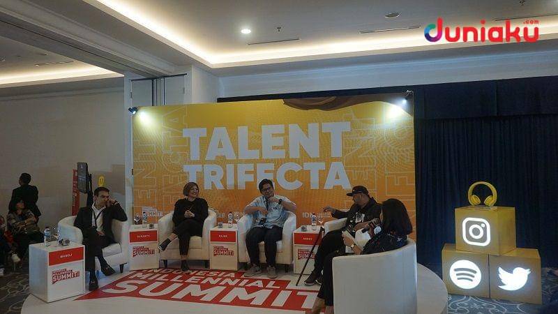 Sesi Talent Trifecta IMS 2020. duniaku.com/Adhitya Daniel