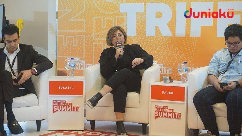 Harga tiket film masih mahal, sebut Susanti Dewi. duniaku.com/Adhitya Daniel