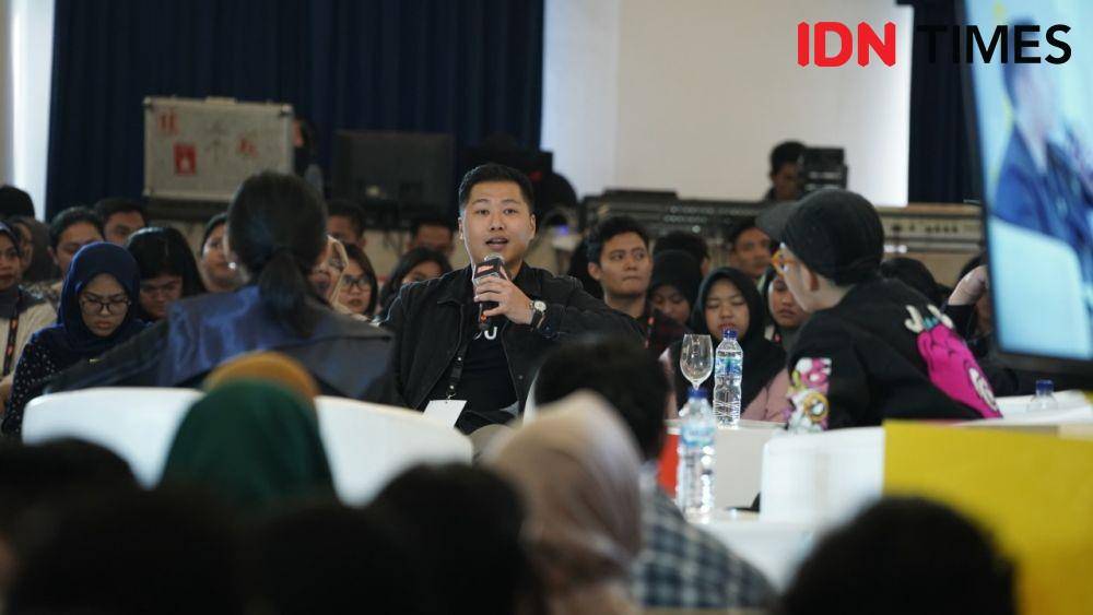 Dio Santoso di IMS 2020. 17 Januari 2020. IDN Times/Fiqih Damarjati