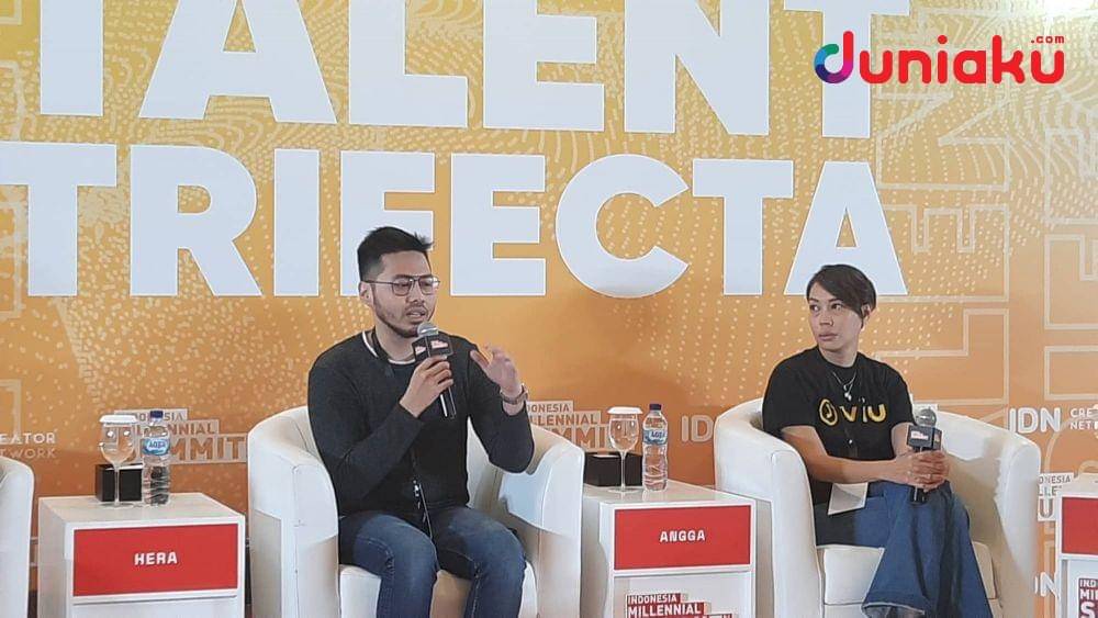 Head of Content and User Operations of Tik Tok Indonesia Angga Anugrah Putra. duniaku.com/Adhitya Daniel