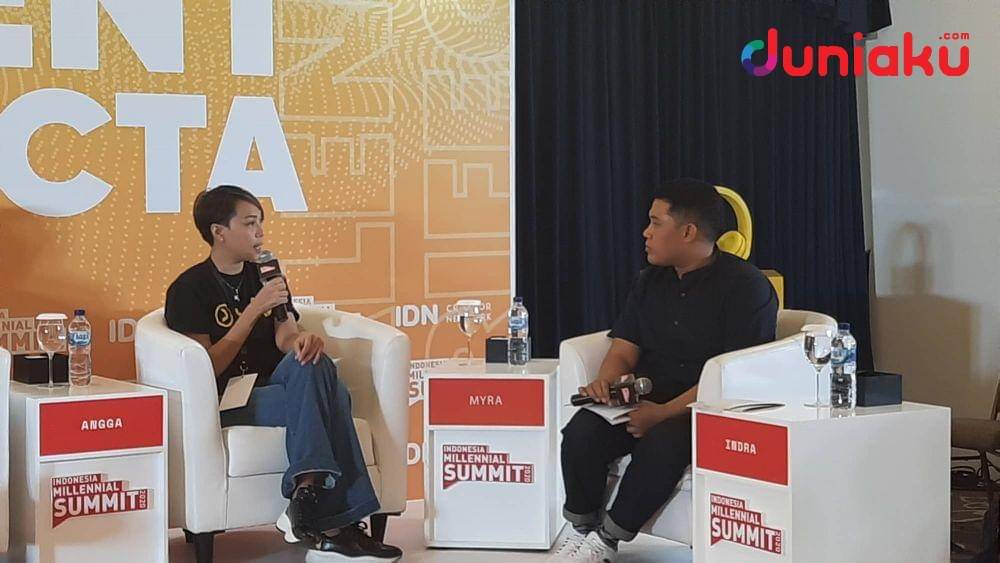 Senior Vice President Marketing Viu Indonesia Mrya Suraryo. duniaku.com/Adhitya Daniel