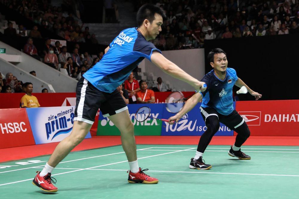 Hendra/Ahsan Melaju Mulus ke Final Malaysia Masters 2022