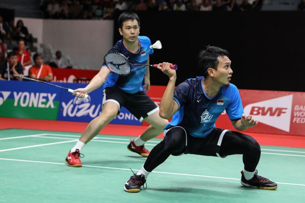 [BREAKING] Hendra/Ahsan Melaju ke Final India Open 2022 Usai Taklukkan Malaysia