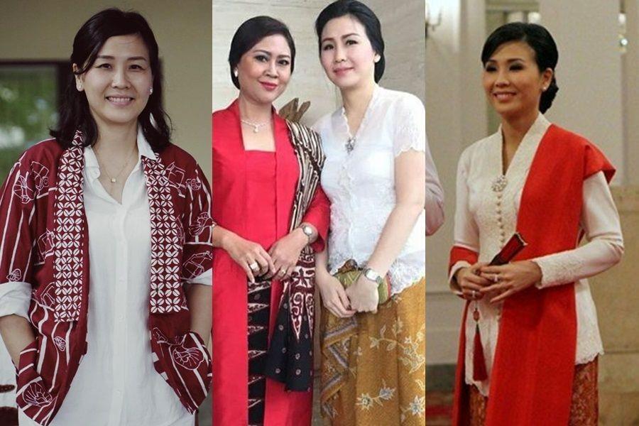 9 Padu Padan Kebaya dan Kain Tradisional ala Veronica Tan, Stylish!