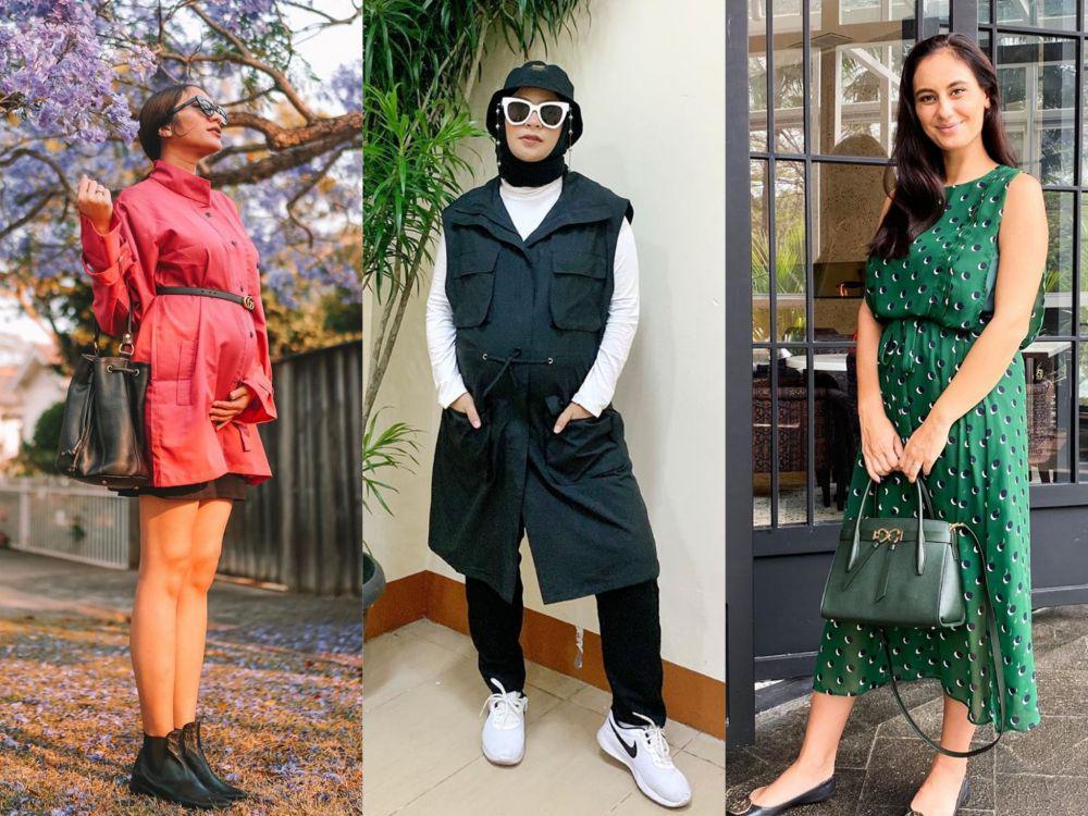 Hamil Tetap Glowy, 9 Outfit Kece Artis Bumil Ini Layak Ditiru