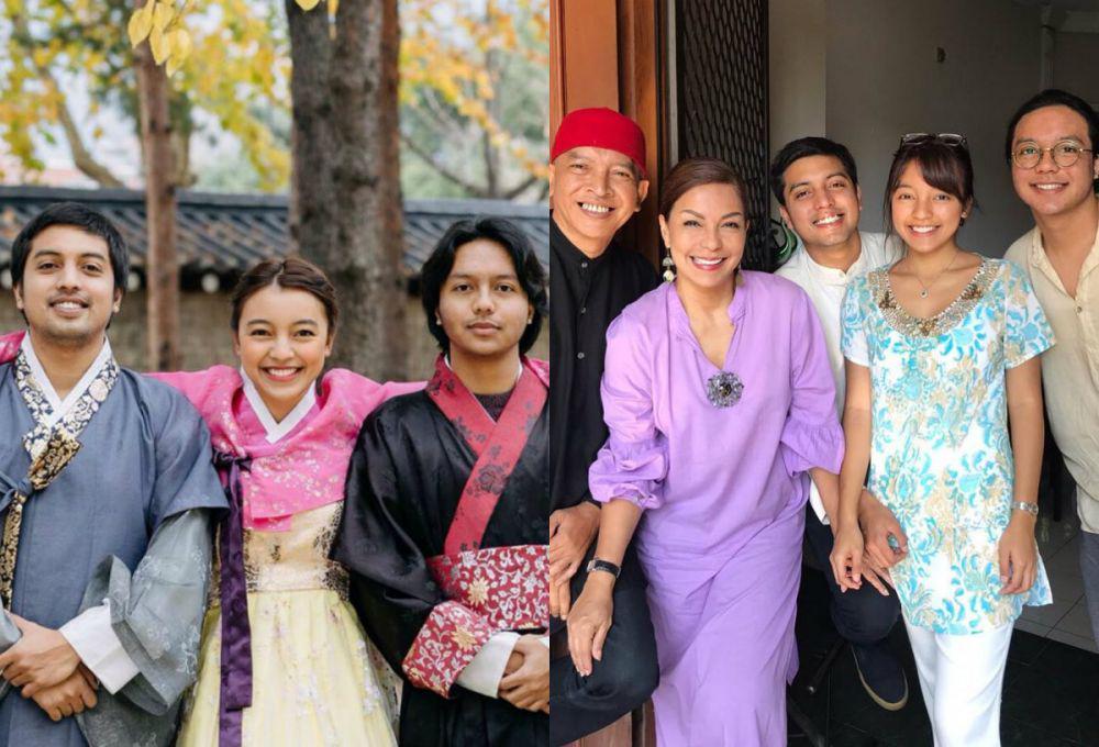 Dukung kesembuhan ayah, 10 potret kompak anak-anak soraya haque