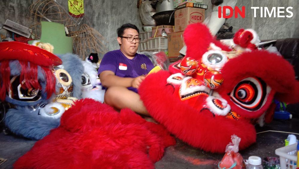 Ilustrasi Barongsai. (IDN Times/Aji)