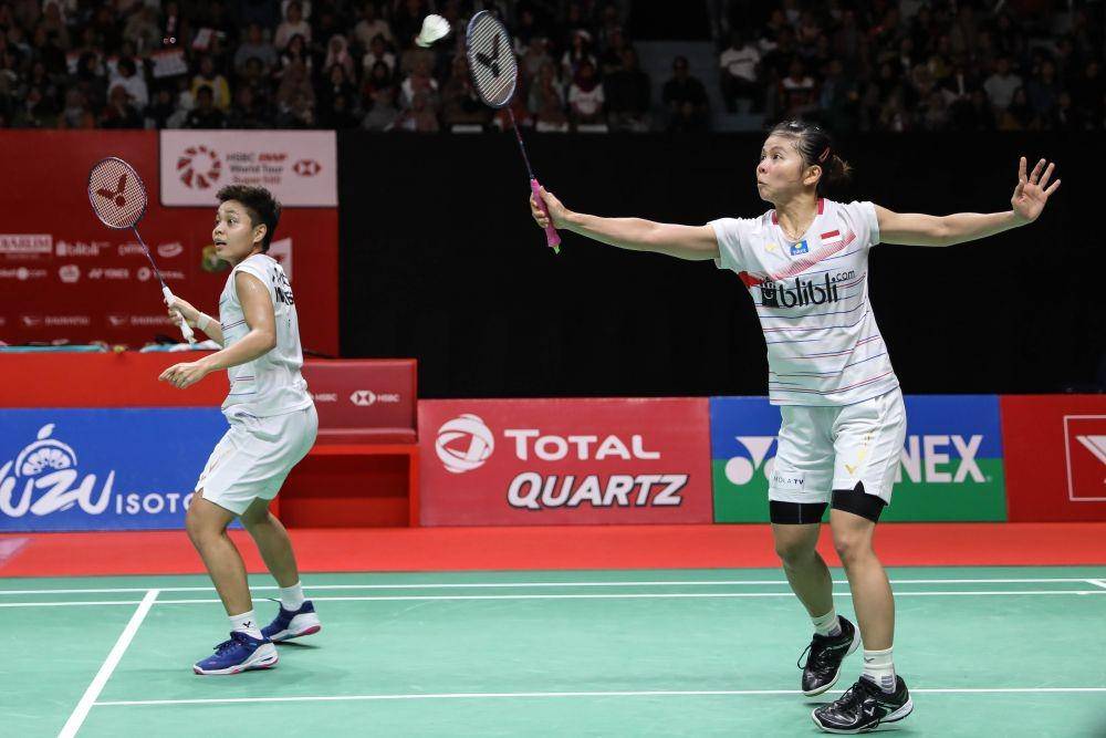 Pasangan Greysia Polii/Apriyani Rahayu lolos ke final Indonesia Masters 2020 (IDN Times/PBSI)