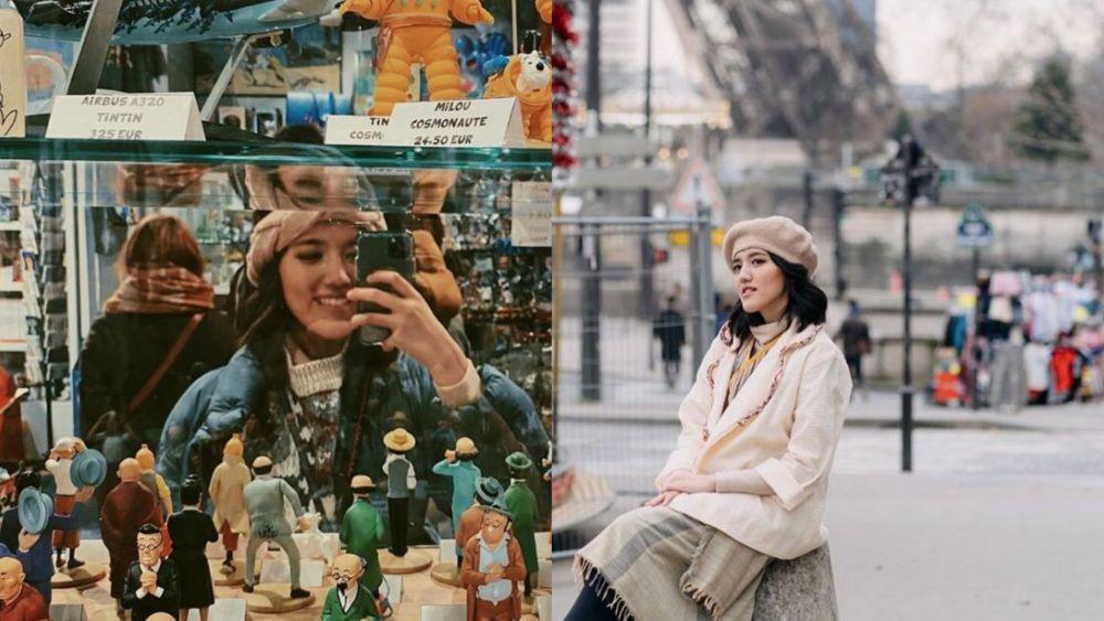 10 Potret Manis Ify Alyssa Selama Liburan Keliling Eropa