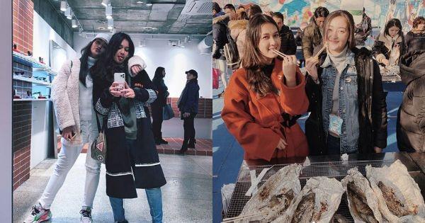 Friendship Goals! 10 Momen Seru Liburan Artis Cahaya Terindah ke Korea