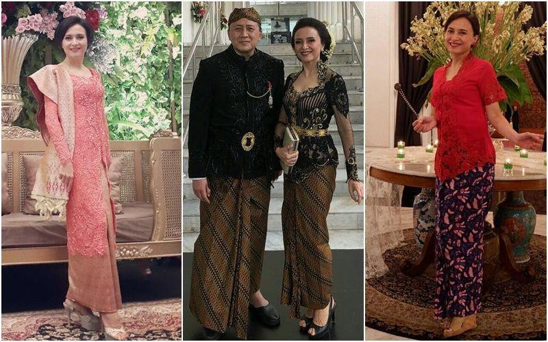 Dikabarkan Mantu, Inspirasi Kebaya Ningrat ala Luki Ariani Ibu Sherina