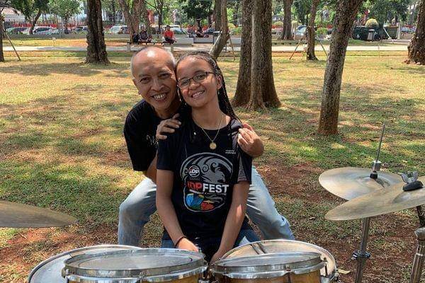 Najwa bersama Ekki Soekarno - Instagram.com/najwarashika