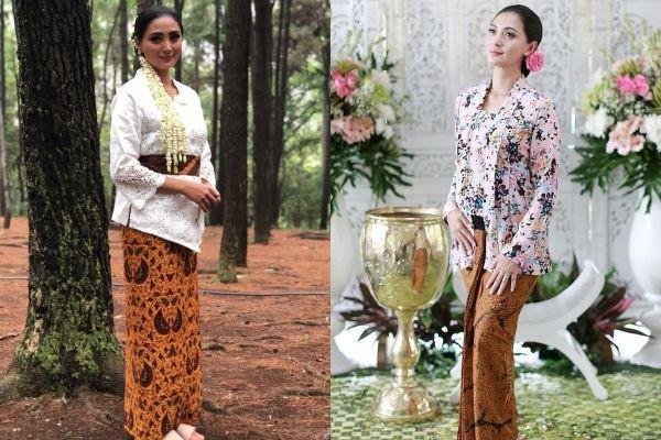 Kebaya dan Batik ala Della Puspita, Anggun bak Seorang Bangsawan!