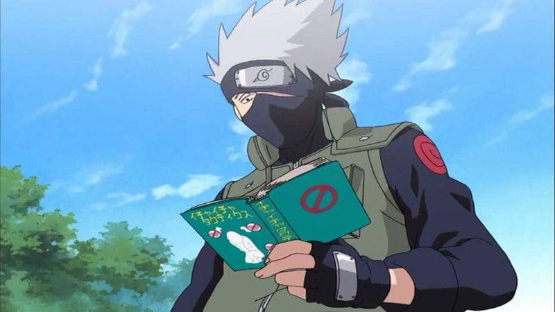 Kakashi dan buku Icha Icha. (Dok. Pierrot/Naruto)