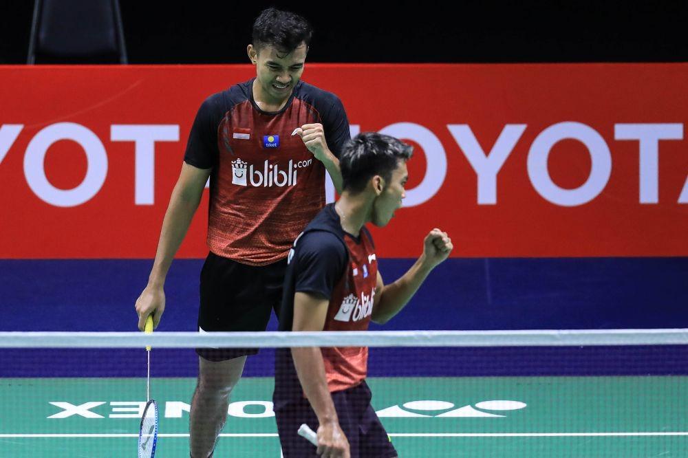 Comeback Gemilang, Bagas/Fikri Tembus Perempat Final All England 2023
