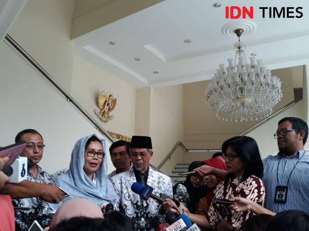 Ketua Umum PB PGRI Unifah Rosyidi (IDN Times/Fitang Budhi Adhitia)