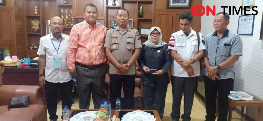 Bawaslu dan Kapolres Binjai berkoordinasi jelang Pilkada Binjai 2020 (IDN Times/Bambang Suhandoko)