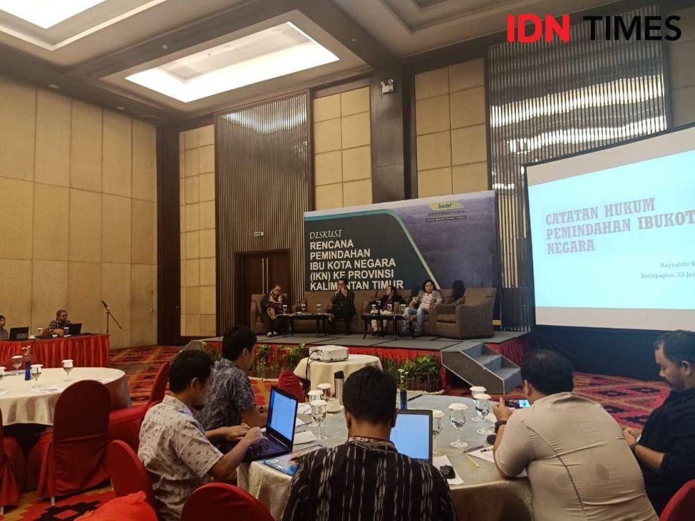 Diskusi Rencana Pemindahan IKN ke Kaltim, di Balikpapan, 23-24 Januari 2020 (IDN Times/Ervan Masbanjar)