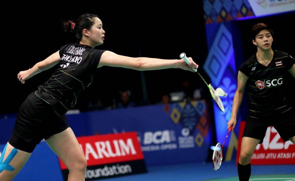 Ganda putri asal Thailand, Puttita Supajirakul/Sapsiree Taerattanachai. Bwfbadminton.com