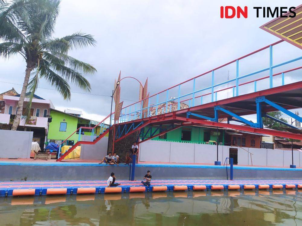 Suasana Sungai Sekanak Lambidaro Palembang (IDN Times/Feny Maulia Agustin)