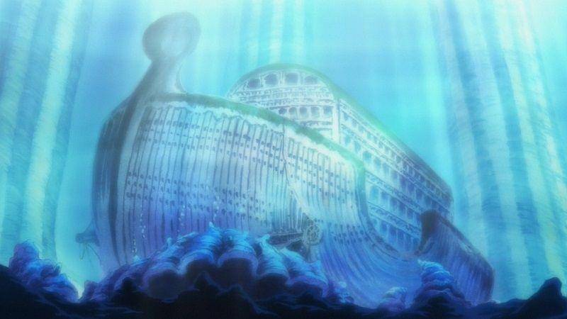 Kapal Noah di One Piece. (funimation.com/One Piece)