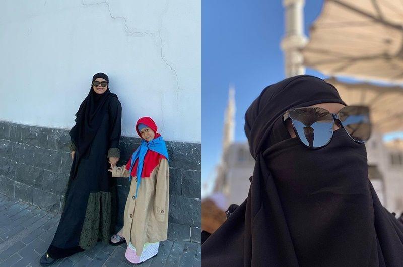 Makin Anggun, 10 Potret Umrah Okky Lukman yang Curi Perhatian