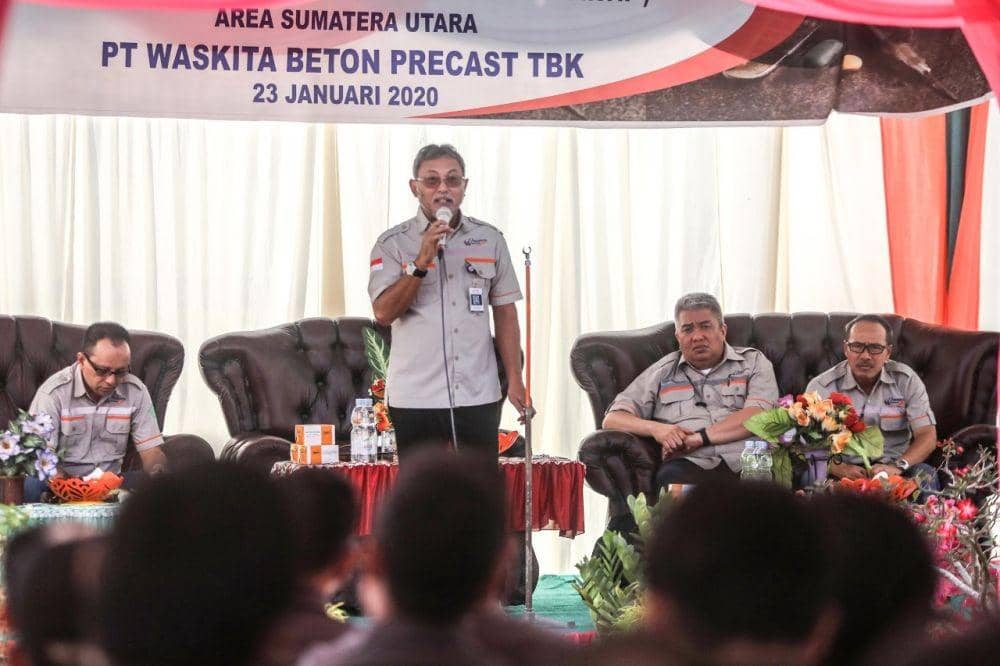 Cegah Kecelakaan Kerja, 171 Karyawan Waskita Precast Dites Urine