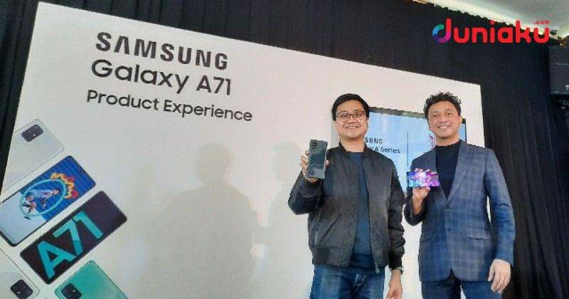 Product Experience Galaxy A71, duniaku.com/Adhitya Daniel