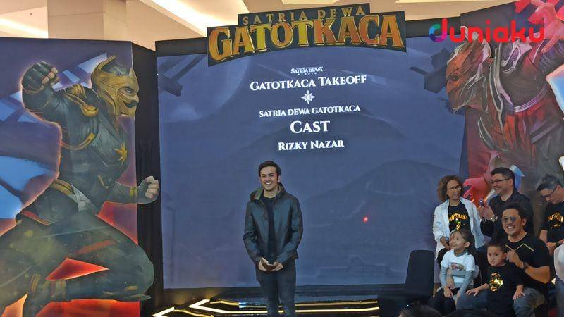 pengumuman Rizky Nazar sebagai Gatotkaca. IDN Times/Erfah Nanda