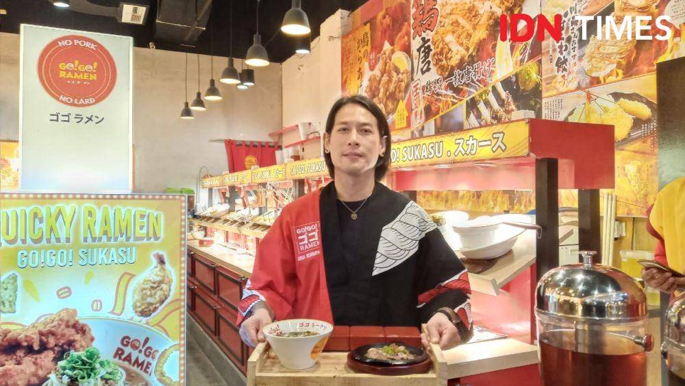 Grand Opening Go Go Ramen bersama Chef Juna di Bintaro, Tangerang. IDN Times/Dhiya