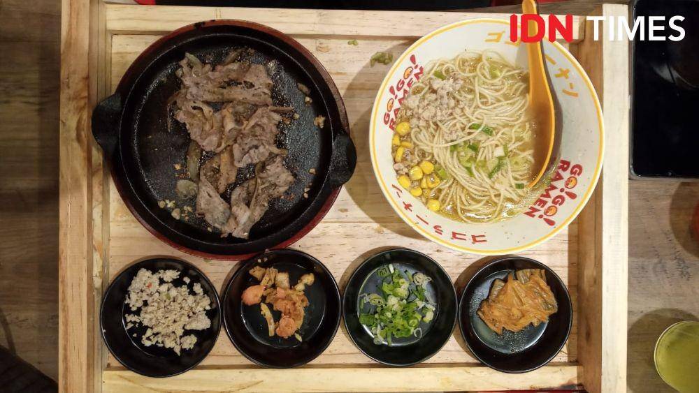 Menu Go Go Hokaido Miso Ramen di Go Go Ramen Transpark Mall Bintaro, Tangerang Selatan. IDN Times/Dhiya