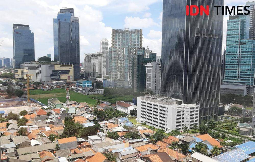 Ilustrasi gedung perkantoran. IDN Times/Sunariyah