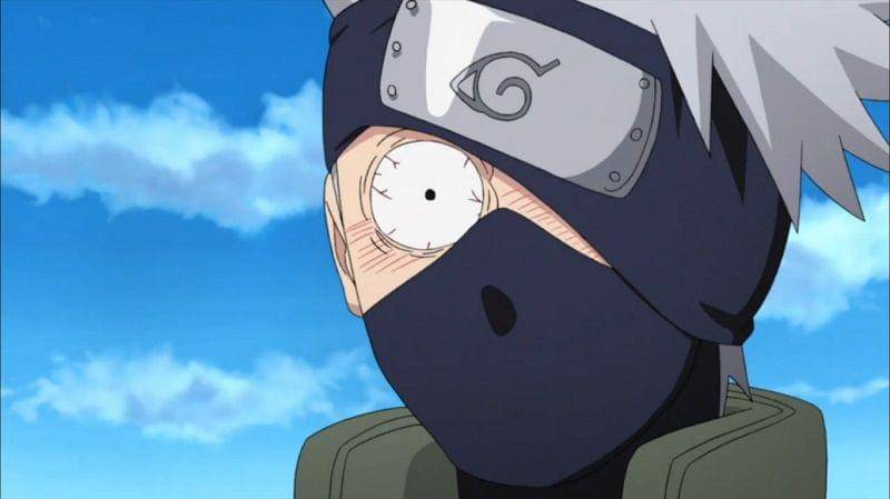 Ekspresi lucu Kakashi Hatake. (Dok. Pierrot/Naruto Shippuden)