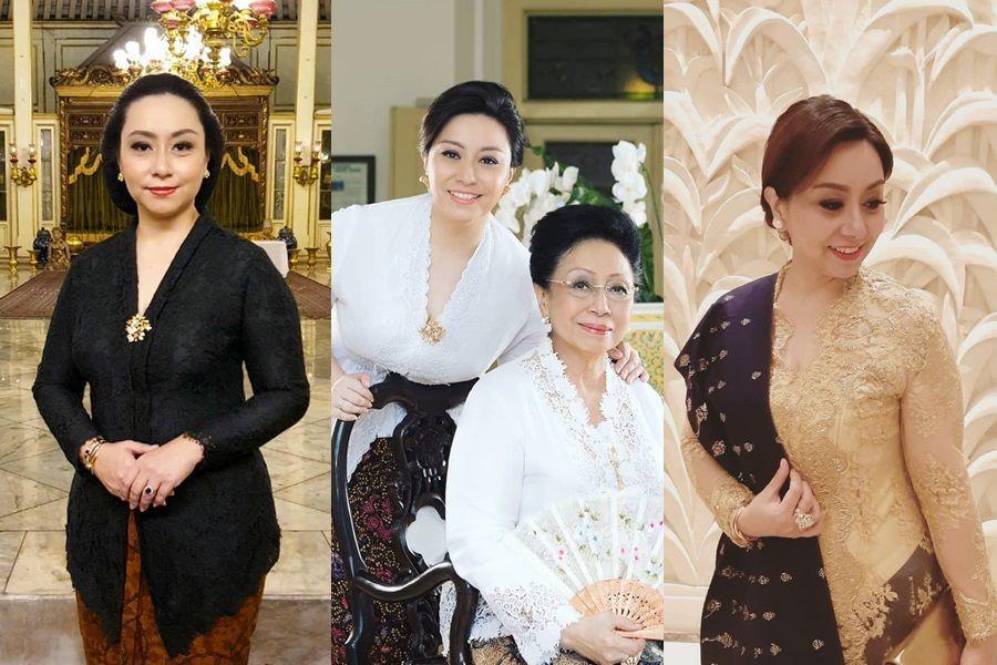 10 Inspirasi Kebaya & Batik ala Wulan Tilaar, Selalu Simpel!