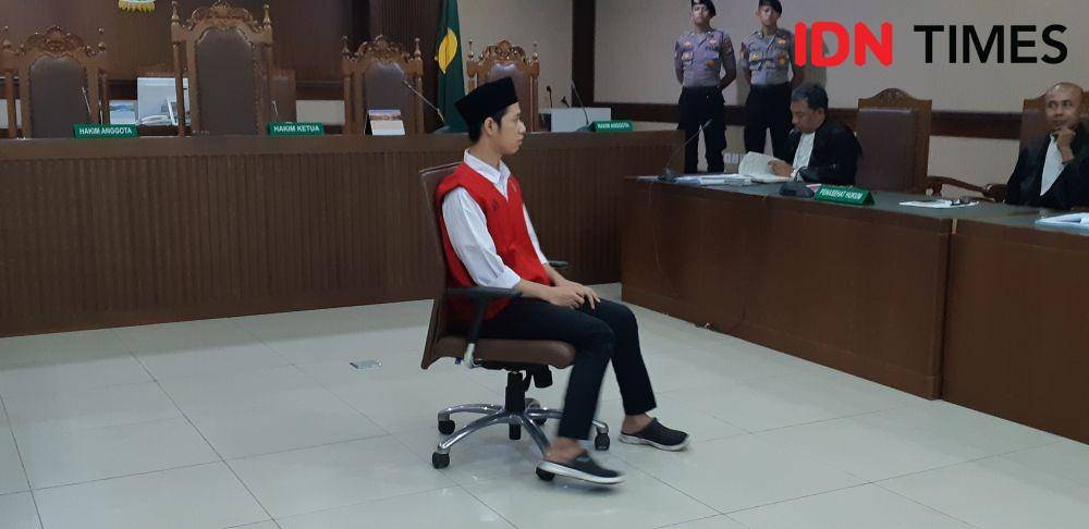 Lutfi Alfiandi jalani sidang pembacaan tuntutan di PN Jakarta Pusat (IDN Times/Margith Juita Damanik)