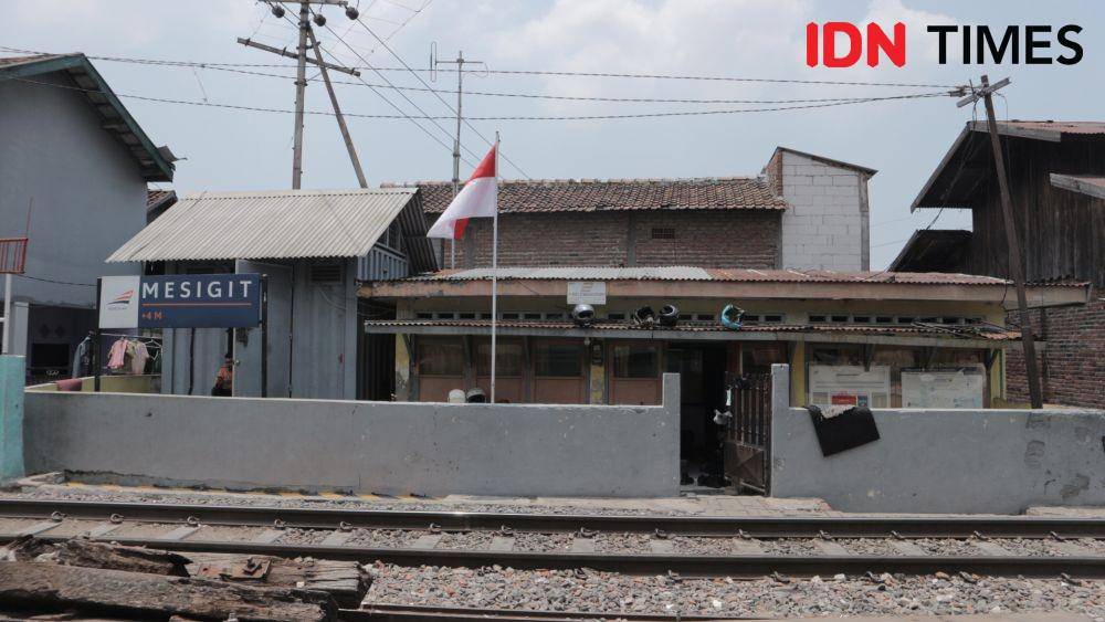 Keadaan stasiun Mesigit di wilayah Bubutan (29/1). IDN Times/Tarida Alif